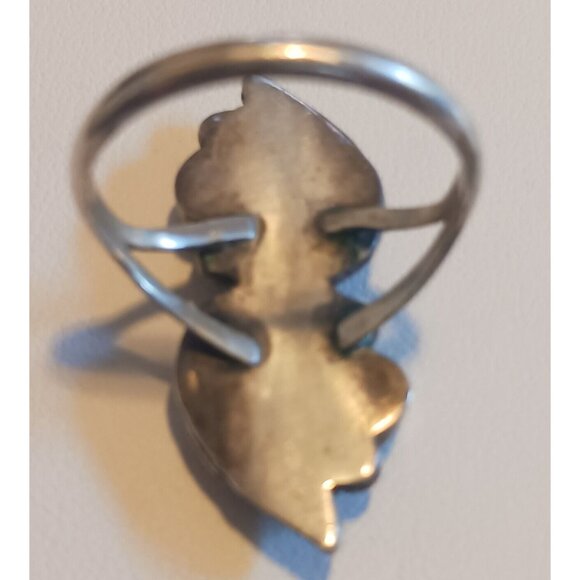 Navajo Sterling Turquoise Vintage Ring sz8.25 (1346) - Picture 3 of 3